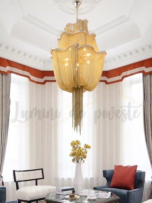 Candelabru zalle gold