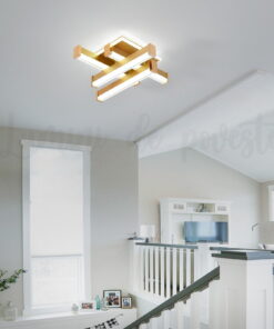 aplica led zig zag gold