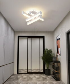 aplica led zig zag alb