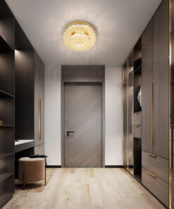 aplica led krystal double round