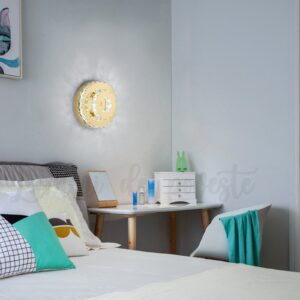 aplica led krystal double round