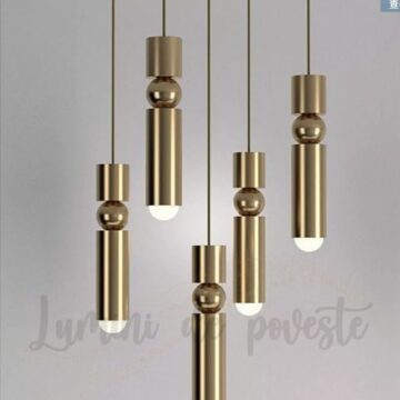 pendul led golden elements