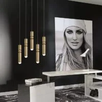 pendul led golden elements