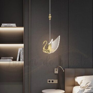 Candelabru LED Swan