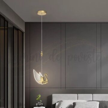 Candelabru LED Swan
