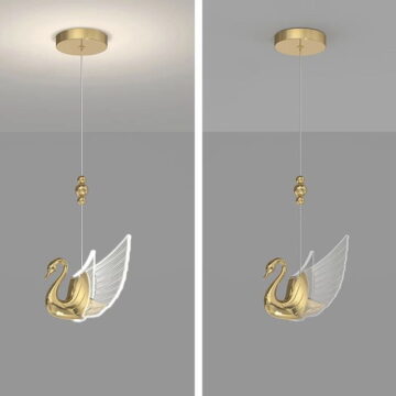Candelabru LED Swan