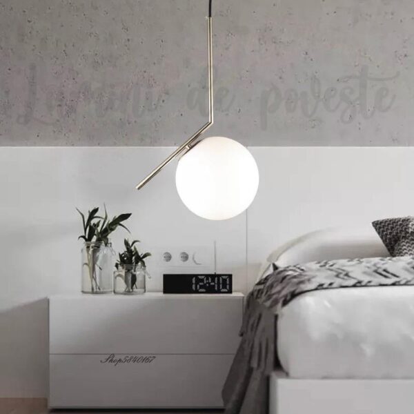 Pendul Moon Liniar Silver