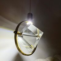 Pendul LED 5W Golden Saphire photo review