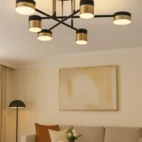 Lustra LED 72W Space Black 6