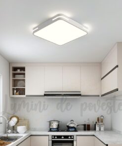 Lustra LED Baie 54W Universee Inspiration White Square 300
