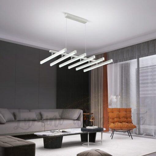 Candelabru LED Lines White