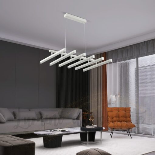 Candelabru LED Lines White
