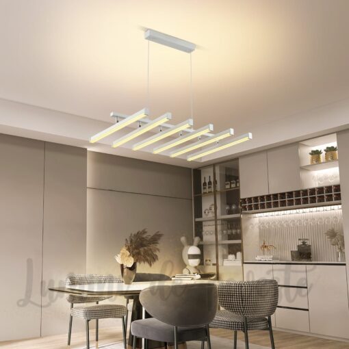 Candelabru LED Lines White