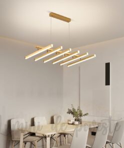 Candelabru LED Lines Gold