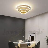 Plafoniera LED Minimalist 3 Gold