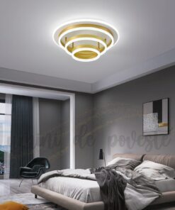 Plafoniera LED Minimalist 3 Gold