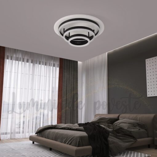 Plafoniera LED Minimalist 3 Black