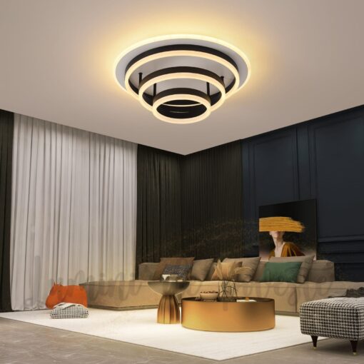 Plafoniera LED Minimalist 3 Black