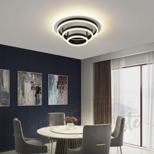 Plafoniera LED Minimalist 3 Black