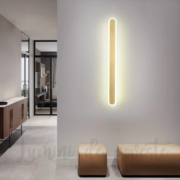 Aplica Led Tube Gold