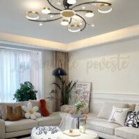 Lustra LED Space Glam Gold