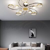 Lustra LED Space Glam Gold