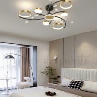 Lustra LED Space Glam Gold