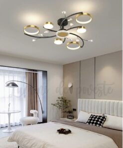 Lustra LED Space Glam Gold