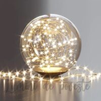 Lustra LED Space Glam Black