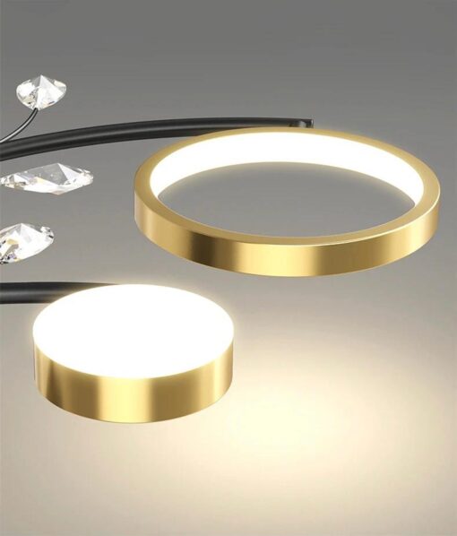 Lustra LED Space Glam Gold