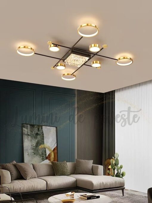 Lustra LED Krystal Space