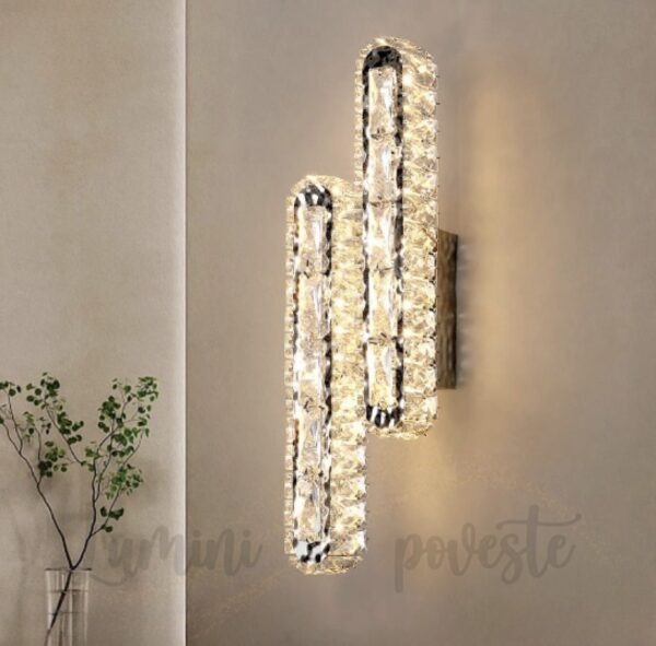 Aplica led krystal lines