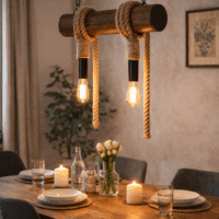 Candelabru Retro Rope 2