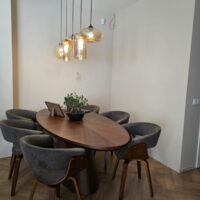 Candelabru Cognac Glass Dining 5 photo review