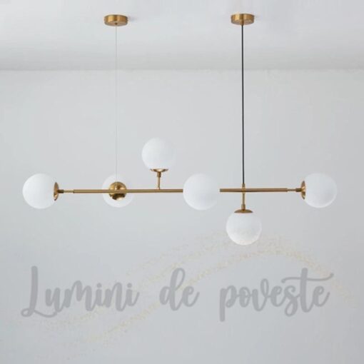 Candelabru Moon Dining Gold 6