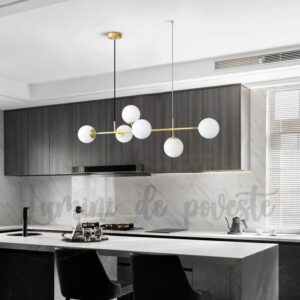 Candelabru Moon Dining Gold 6
