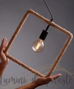 Pendul Vintage Rope Square