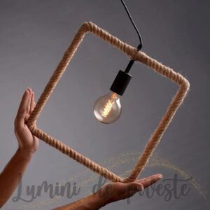 Pendul Vintage Rope Square