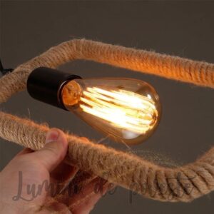 Pendul Vintage Rope Rectangle