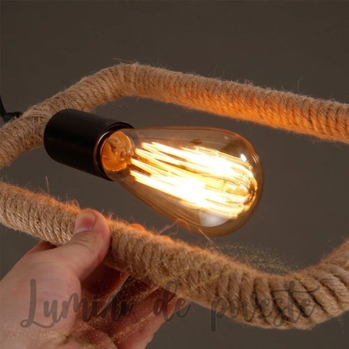 Pendul Vintage Rope Rectangle
