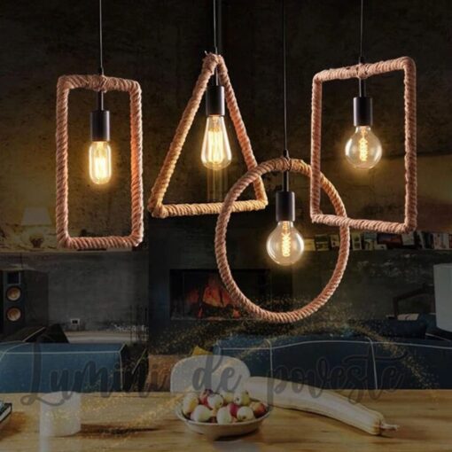 Pendul Vintage Rope Round