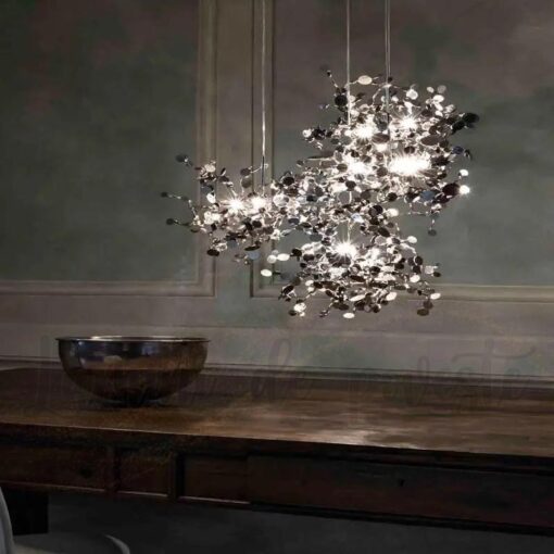 Pendul LED Diva Silver
