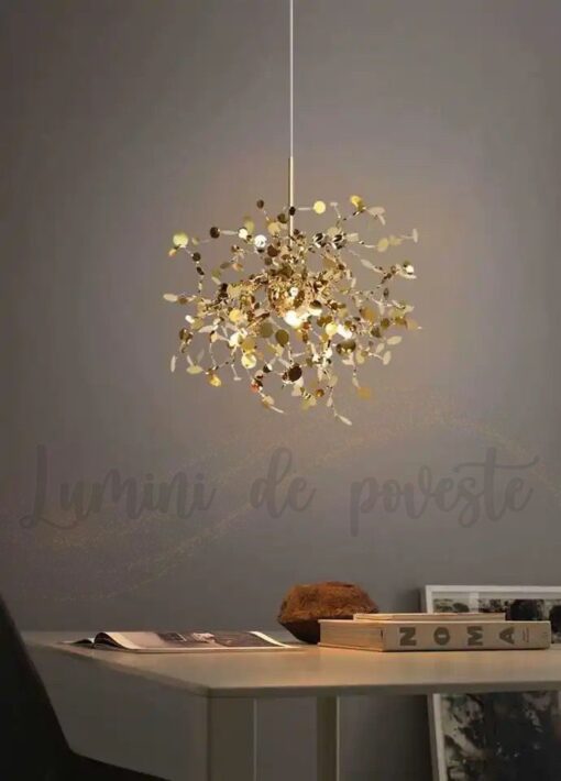 Pendul LED Diva Gold