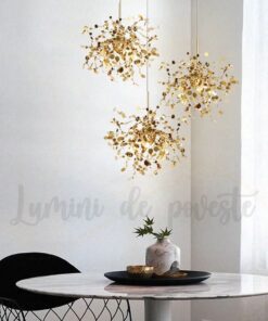 Pendul LED Diva Gold