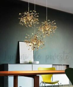 Pendul LED Diva Gold