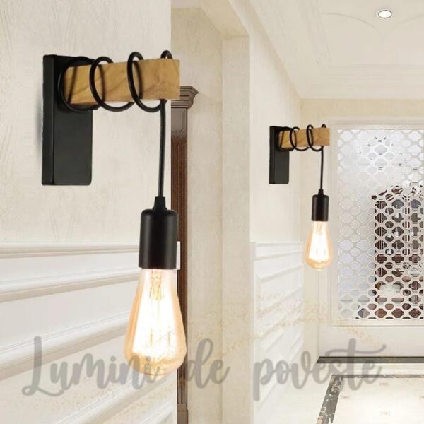 Aplica Vintage Wood