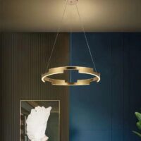 candelabru minimalist tetris gold