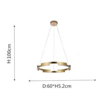 candelabru minimalist tetris gold