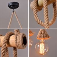 lustra retro rope