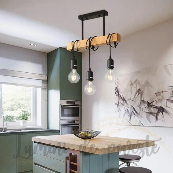 Lustra Vintage Wood